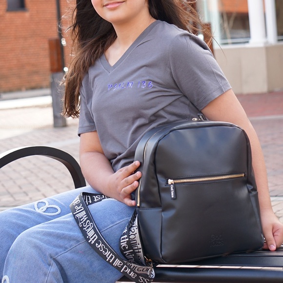 Matthew 6:33 Backpack by God Totes - Picture 10 of 15